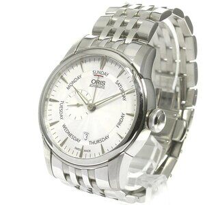 ORIS Artelier 7666 Pointer date Silver Dial Automatic Men's Watch_863976